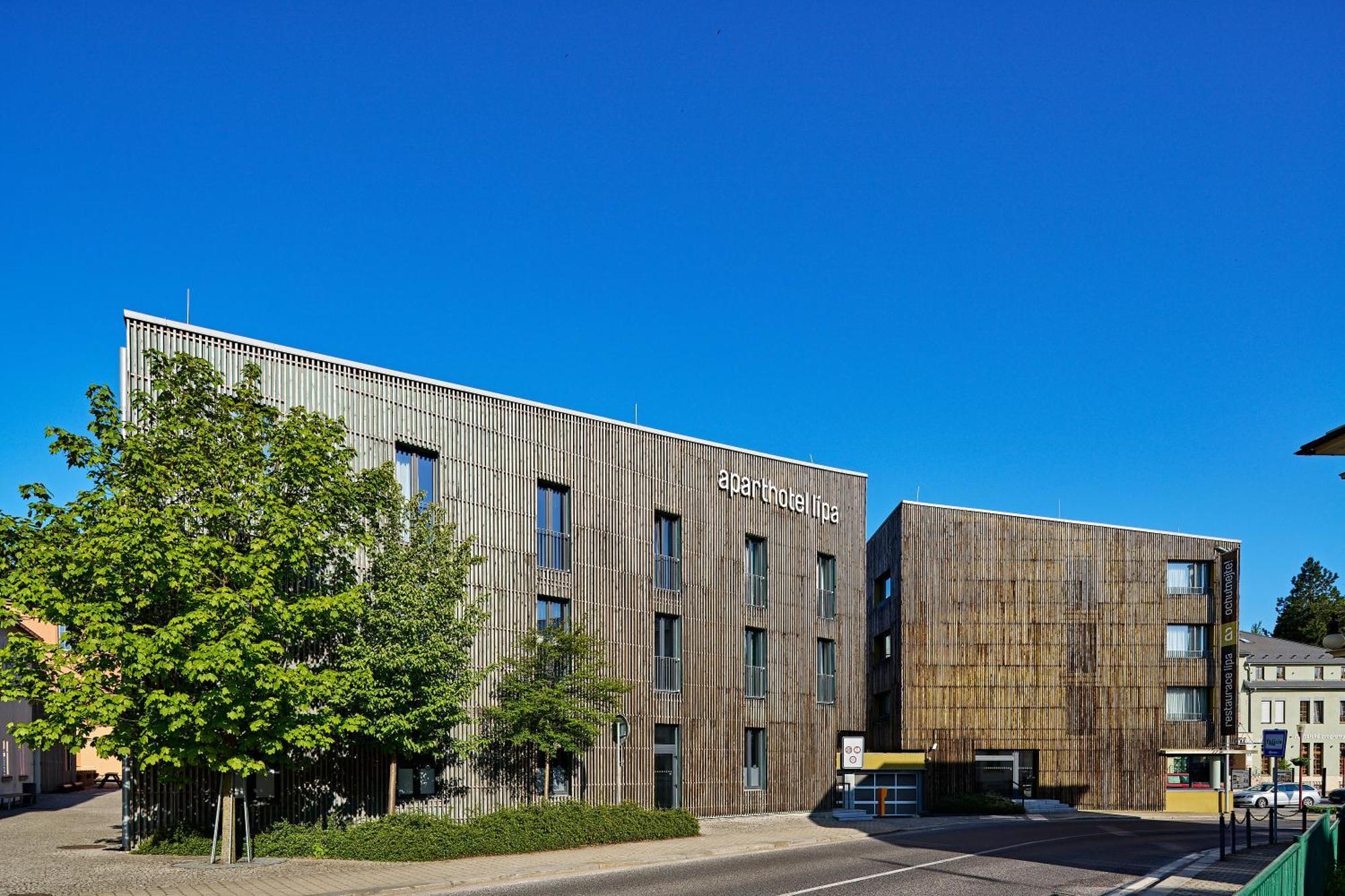 Aparthotel Lipa Krásná Lípa Esterno foto
